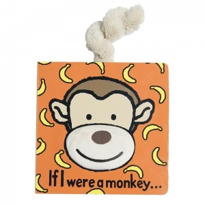 Jellycat If I Were A Monkey Book 15 CM X 15 CM | VC5198642
