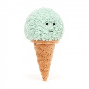 Jellycat Irresistible Ice Cream Mint 18 CM X 8 CM | IC2708914