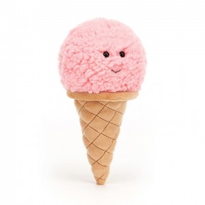 Jellycat Irresistible Ice Cream Strawberry 18 CM X 8 CM | JE3625409
