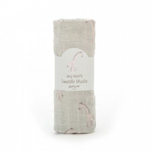Jellycat Joey Giraffe Swaddle Muslin 120 CM | EN1524837