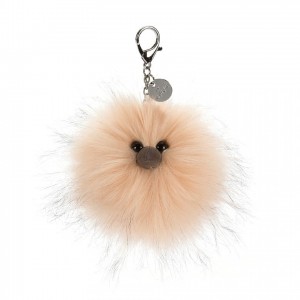 Jellycat Just Peachy Bag Charm 7 CM X 7 CM | NI8791025