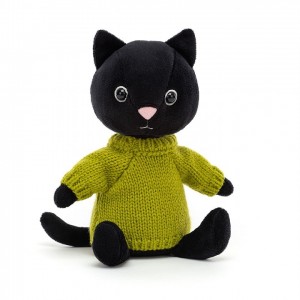 Jellycat Knitten Kitten Lime 22 CM X 8 CM | FG8014392