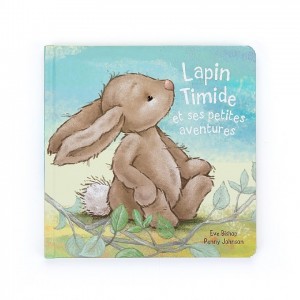Jellycat Lapin Timide Et Ses Petites Aventures Livre (Little Me) 21 CM X 21 CM | HB7625809