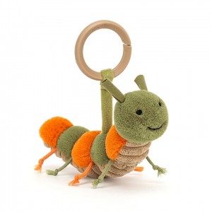 Jellycat Little Christopher Caterpillar Rattle 8 CM X 16 CM | XA2630197