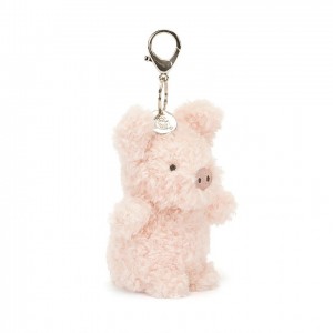 Jellycat Little Pig Bag Charm 17 CM X 6 CM | OY2140356