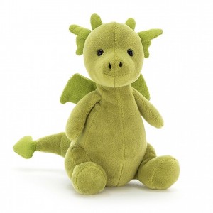 Jellycat Little Puff Jade 16 CM X 10 CM | XI5718649