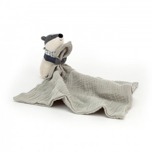 Jellycat Little Rambler Badger Soother 30 CM X 13 CM | IM7923415