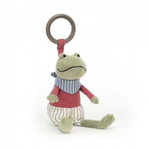 Jellycat Little Rambler Frog Rattle 13 CM X 8 CM | QB5813492