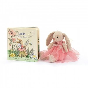 Jellycat Lottie Fairy Bunny Book and Lottie Bunny Fairy | NY1795302