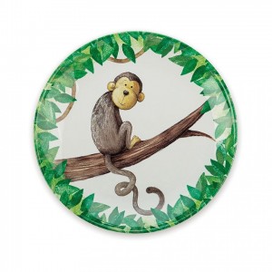 Jellycat Mattie Monkey Melamine Plate 20 CM X 20 CM | FT8573604