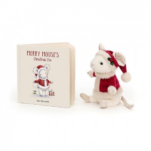Jellycat Merry Mouse Book and Merry Mouse | TY2875431