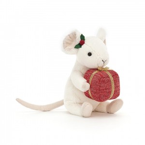 Jellycat Merry Mouse Present 18 CM X 9 CM | PE4153286