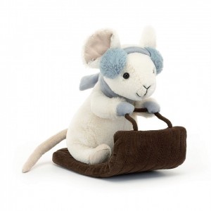 Jellycat Merry Mouse Sleighing 18 CM X 11 CM | GQ7518690
