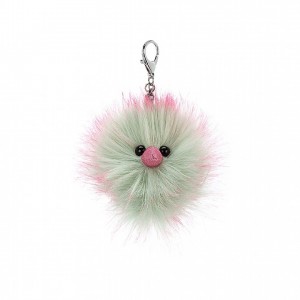 Jellycat Mint Fizz Bag Charm 7 CM X 7 CM | NC2890471