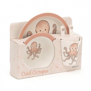 Jellycat Odell Octopus Bamboo Set 25 CM X 7 CM | QX5967234