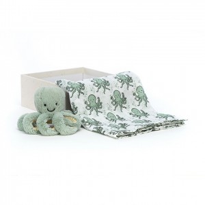 Jellycat Odyssey Octopus Gift Set 18 CM X 18 CM | CR6850917