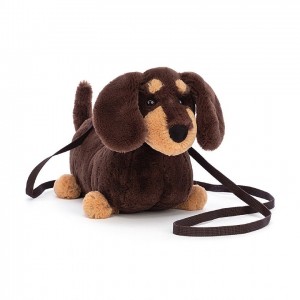 Jellycat Otto Sausage Dog Bag 16 CM X 22 CM | ZW7418526