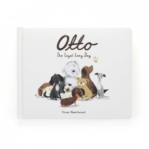 Jellycat Otto the Loyal Long Dog Book 18 CM X 23 CM | XD0615942