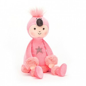 Jellycat Perky Flamingo Flapper 30 CM X 7 CM | WA6850421