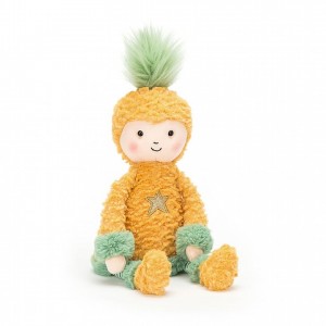 Jellycat Perky Pineapple Top 30 CM X 6 CM | YL7643259