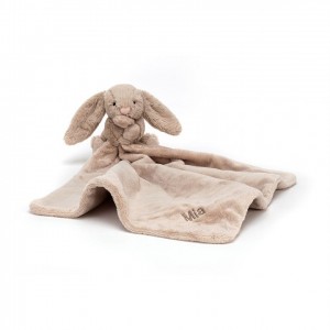 Jellycat Personalised Bashful Beige Bunny Soother 34 CM X 34 CM | IT4906835