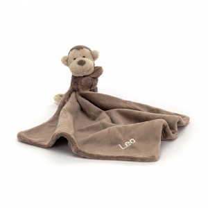 Jellycat Personalised Bashful Monkey Soother 34 CM X 34 CM | AC6381540
