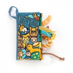 Jellycat Pet Tails Book 20 CM X 12 CM | FC3926580