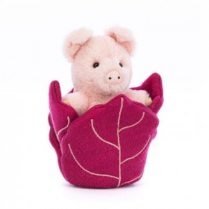 Jellycat Poppin Pig 12 CM X 7 CM | ZQ7253694