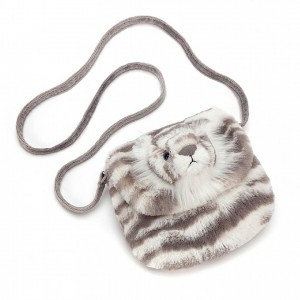 Jellycat Sacha Tiger Shoulder Bag 18 CM X 17 CM | AF5284197