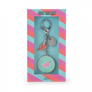 Jellycat Seas The Day Enamel Keychain 16 CM X 8 CM | QA1785903