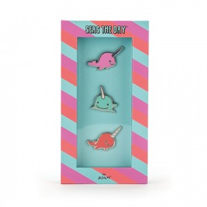 Jellycat Seas The Day Enamel Pins 16 CM X 8 CM | EI6231047