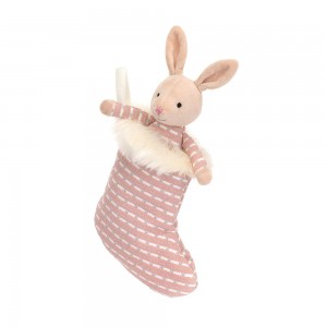 Jellycat Shimmer Stocking Bunny 20 CM X 9 CM | YF5673409