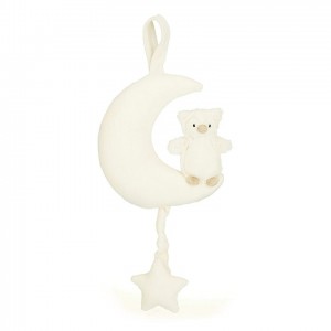Jellycat Snowy Owl Musical Pull 23 CM X 17 CM | KO2374580