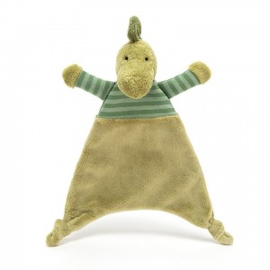 Jellycat Stripey Dino Soother 23 CM X 19 CM | VP0658392