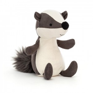 Jellycat Suedetta Badger 13 CM X 6 CM | IO8261370