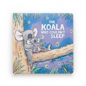Jellycat The Koala Who Couldnt Sleep Book 21 CM X 21 CM | EV4528617