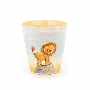 Jellycat The Very Brave Lion Melamine Cup 9 CM X 9 CM | UL9042185