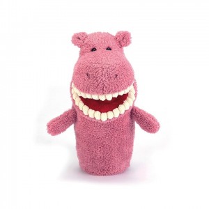Jellycat Toothy Hippo Hand Puppet 28 CM X 13 CM | TQ3406798