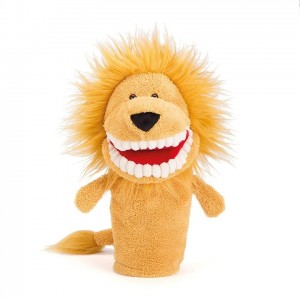Jellycat Toothy Lion Hand Puppet 28 CM | QJ3024586