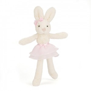 Jellycat Tutu Lulu Cream and Pink Bunny 23 CM | MV9518406