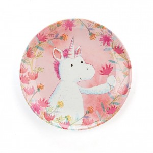 Jellycat Unicorn Dreams Melamine Plate 20 CM X 20 CM | NG4261309