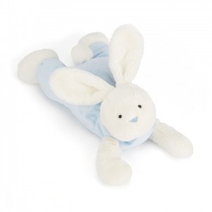 Jellycat Velvet Bunny Blue Sleepy 33 CM X 15 CM | NC6321485