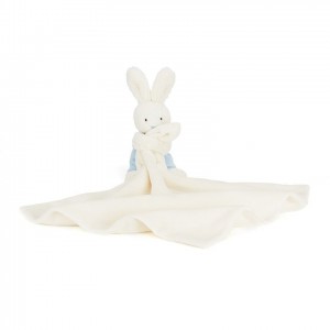 Jellycat Velvet Bunny Blue Soother 34 CM | RG2109483