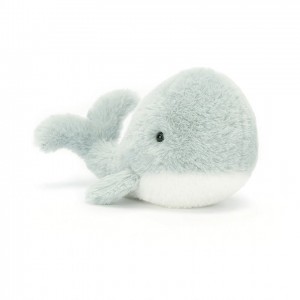 Jellycat Wavelly Whale Grey 8 CM X 13 CM | GL0739265