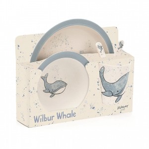 Jellycat Wilbur Whale Bamboo Set 25 CM X 7 CM | TN5842793
