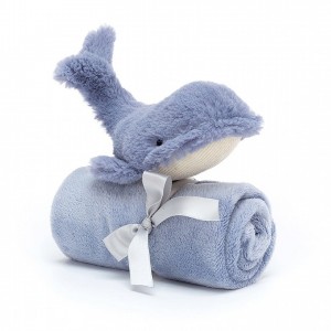 Jellycat Wilbur Whale Soother 34 CM X 34 CM | SO5634789