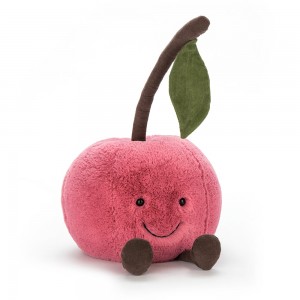 LARGE Jellycat Amuseable Cherry 23 CM X 18 CM | LH6253941
