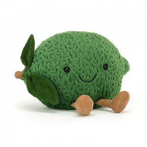 LARGE Jellycat Amuseable Lime 15 CM X 22 CM | NW7482396