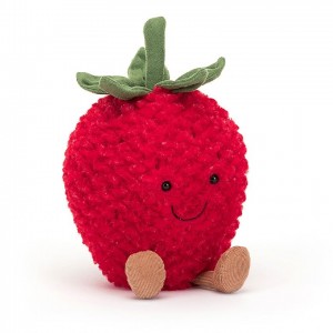LARGE Jellycat Amuseable Strawberry 20 CM X 13 CM | QI7164805