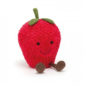 LARGE Jellycat Amuseable Strawberry 27 CM X 16 CM | EQ4102698